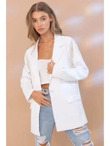 Rhinestone Blazer Rhinestone Blazer