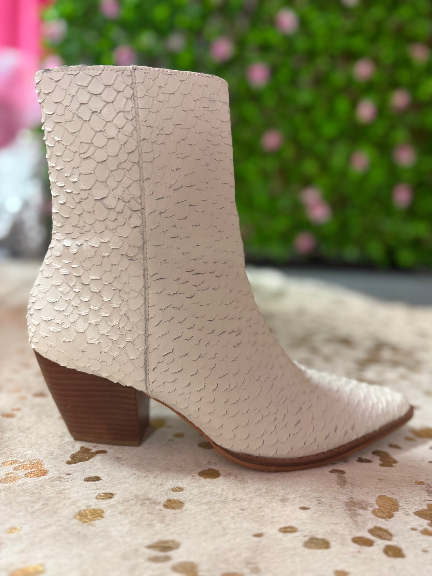 Caty Snake Skin Boot