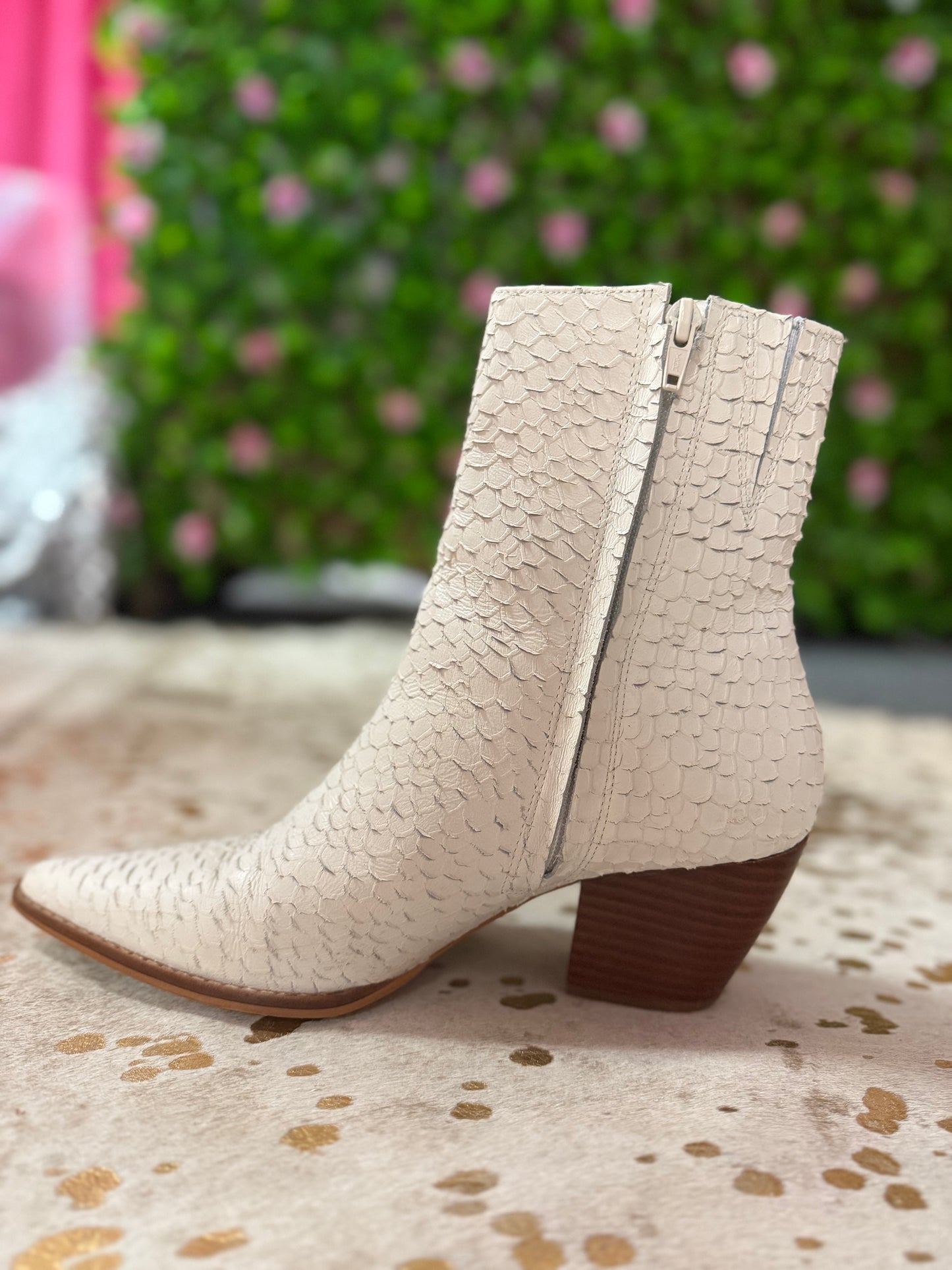 Caty Snake Skin Boot