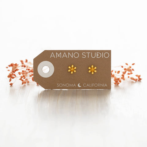 Lily Flower Stud Earring Lily Flower Stud Earring