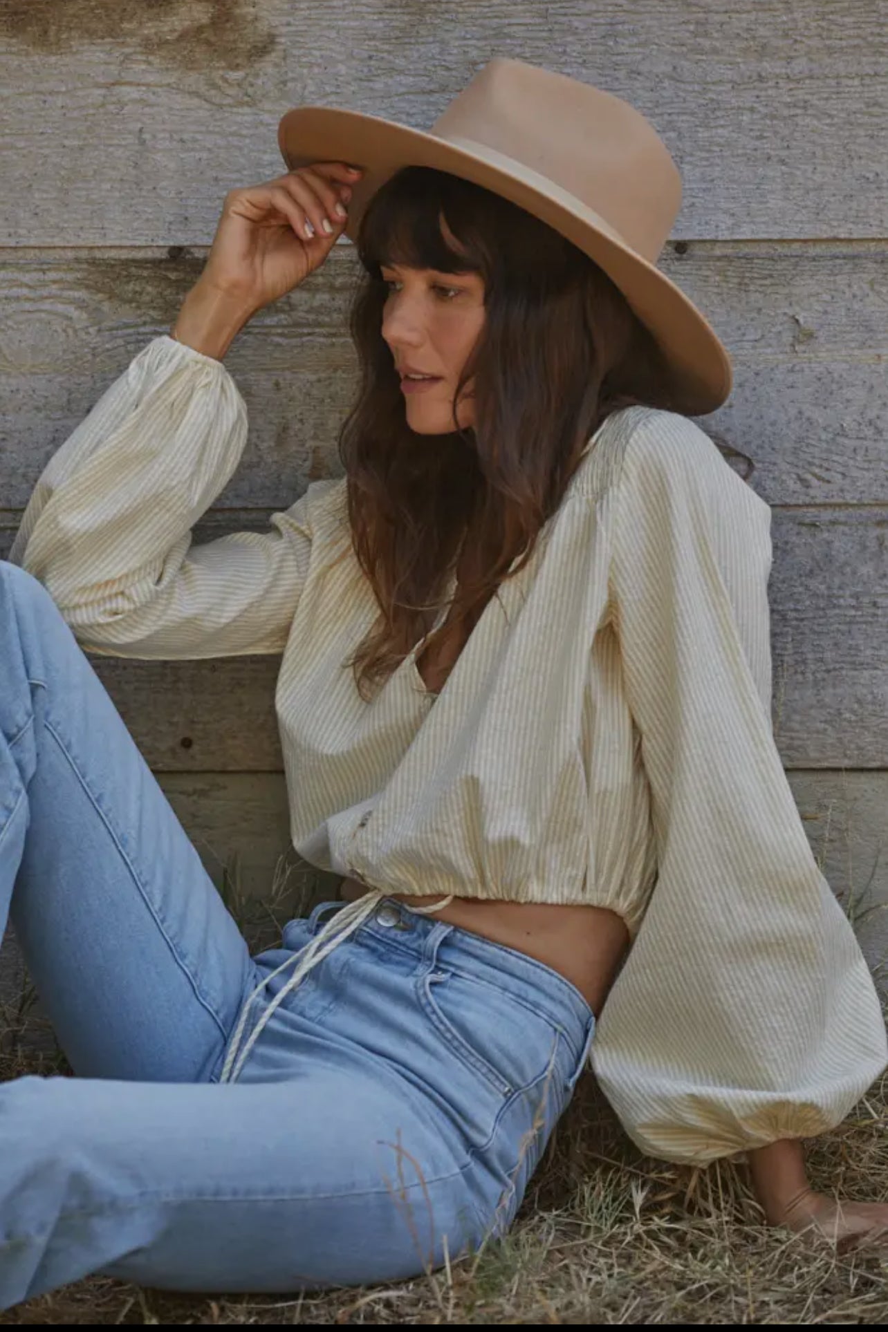 Waist Tie Blouse