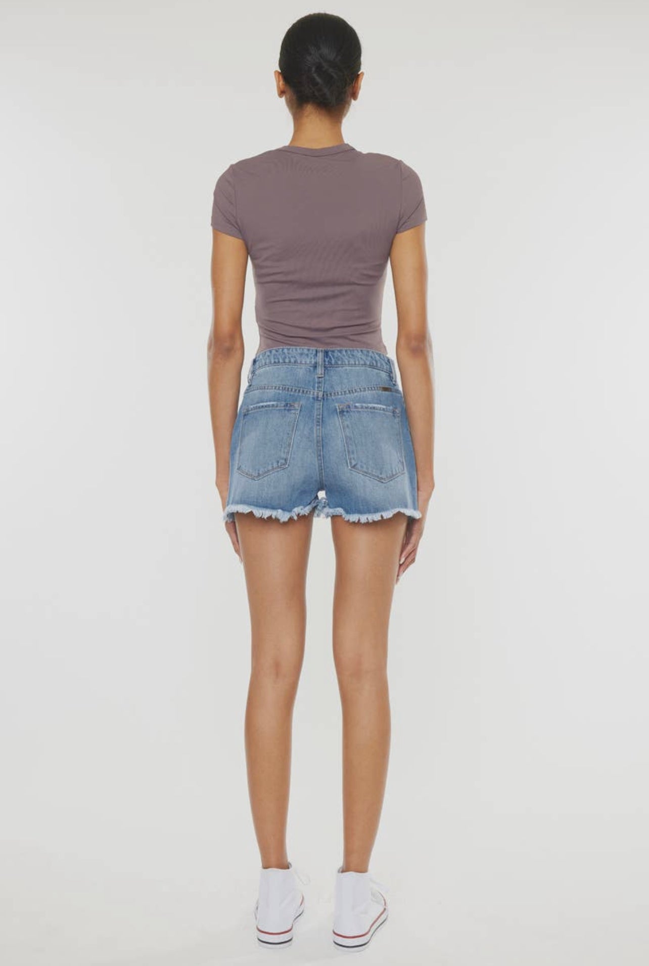 KanCan Medium Wash Shorts