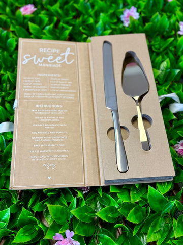 2 Piece Cake Serving Set