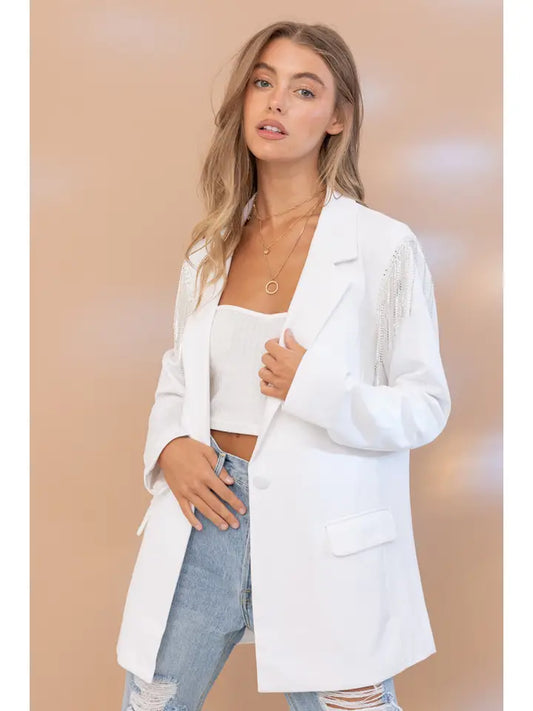 Rhinestone Blazer
