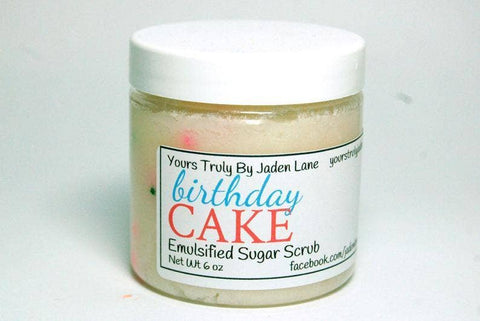 Birthday Cake Foaming Sugar Scrub