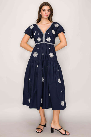 Embroidered Princess Dress