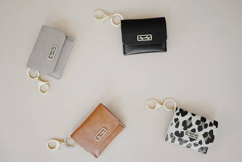 Taupe Itzy Mini Wallet™ Card Holder