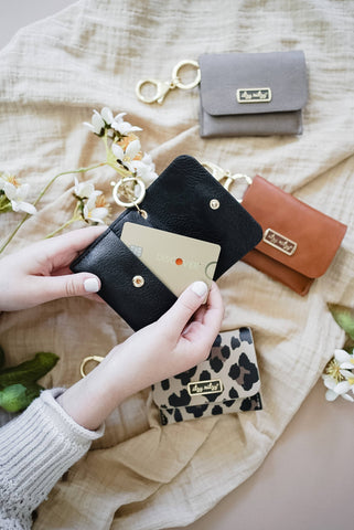 Taupe Itzy Mini Wallet™ Card Holder