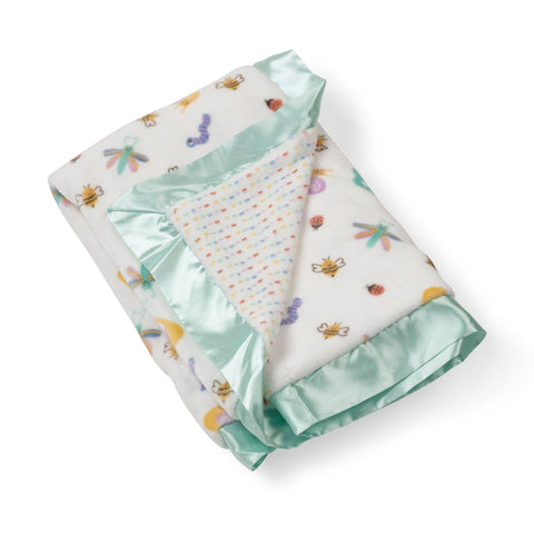 Reversible Baby Blanket  Love Bug
