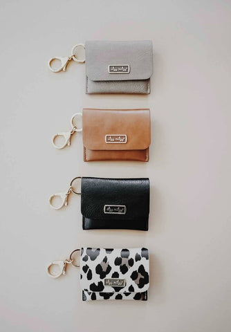 Taupe Itzy Mini Wallet™ Card Holder