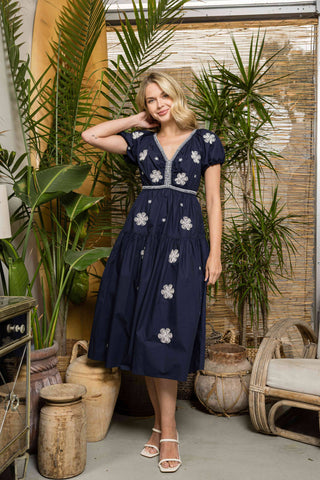 Embroidered Princess Dress