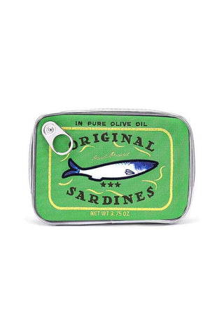 Sardine's Tin Can Cosmetic Bag (Green)