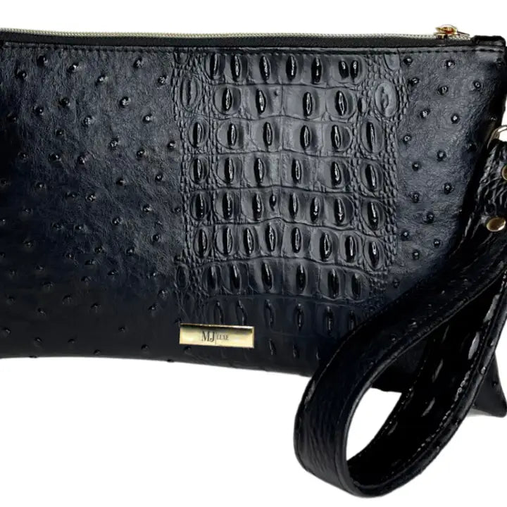 Obsidian Mj Luxe Clutch