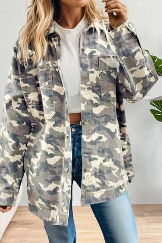 Camo Jean Jacket