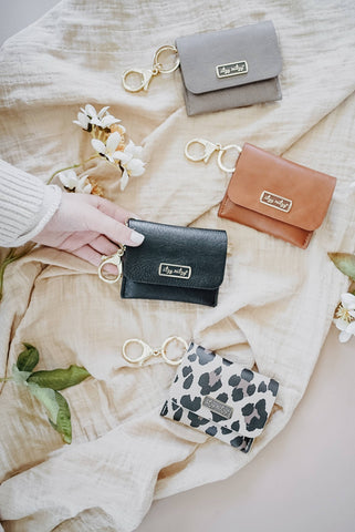 Taupe Itzy Mini Wallet™ Card Holder