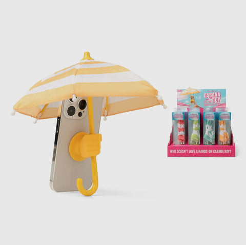 Cabana Boy Phone Umbrella & Stand