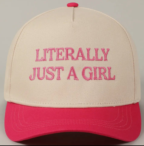 Just a Girl Trucker Hat