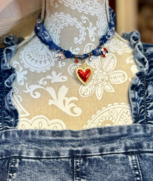 USA Bandana Necklace ❤️