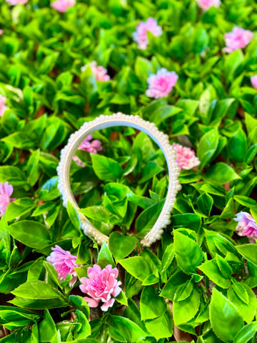 White Pearl Headband