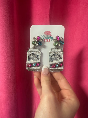 Ain't No Laws When Ya Drinkin' White Claws - Earrings