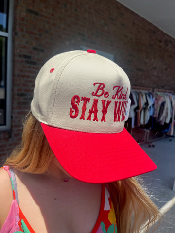 Be Kind Stay Wild Trucker