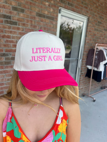 Just a Girl Trucker Hat