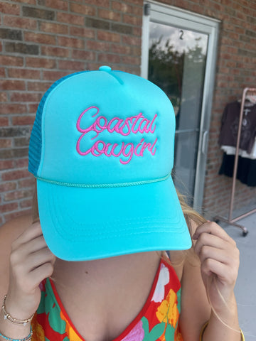 Coastal Cowgirl Teal Hat