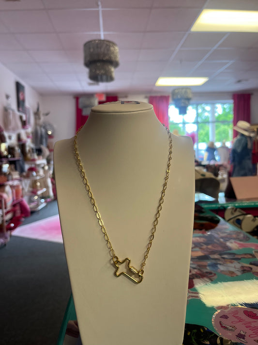 Christie Necklace w/Mary Carabiner