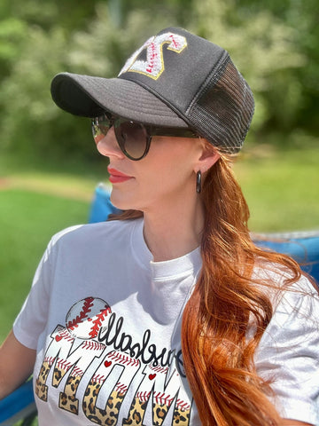 Baseball Number Trucker Hat
