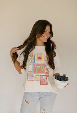 Fruit Stamps Tee