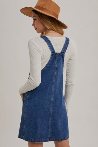 Overall Mini Dress