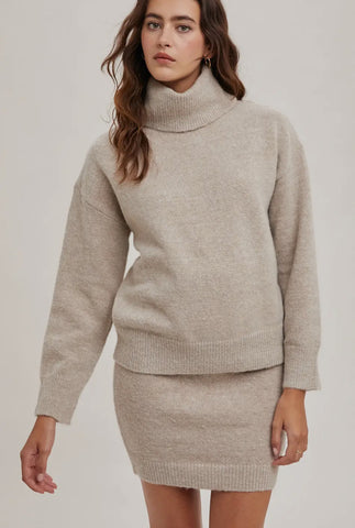 Knit Sweater & Skirt Set