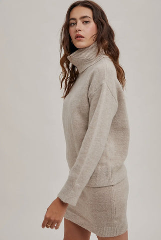 Knit Sweater & Skirt Set