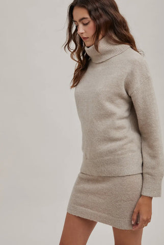 Knit Sweater & Skirt Set