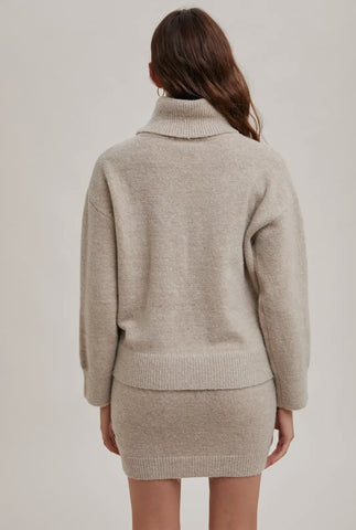 Knit Sweater & Skirt Set