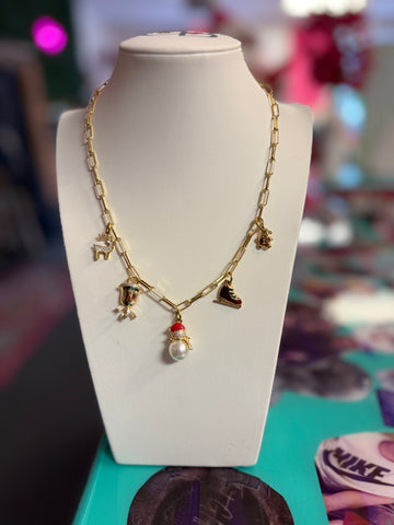 Christmas Charm Necklace
