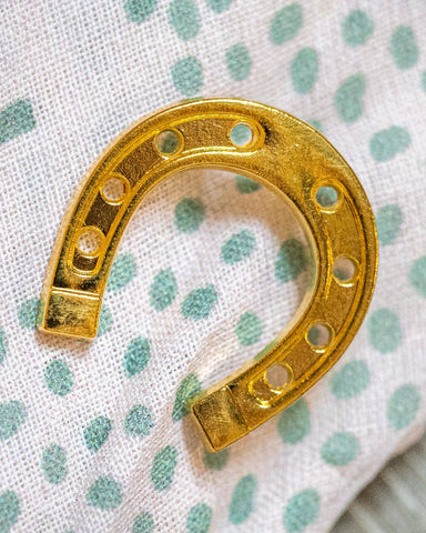 Gold Horseshoe Pin