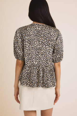 Animal Print Blouse