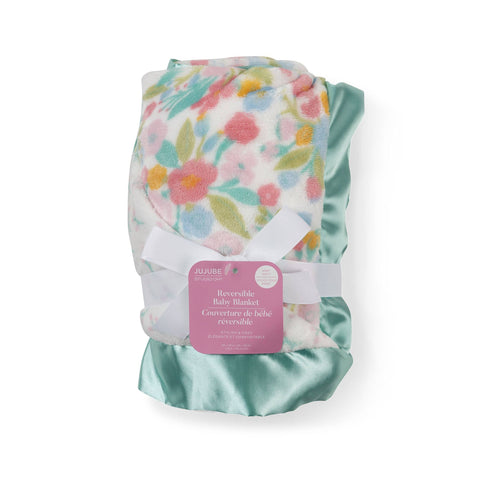 Reversible Baby Blanket Sweet Daisy