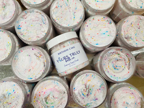 Birthday Cake Foaming Sugar Scrub
