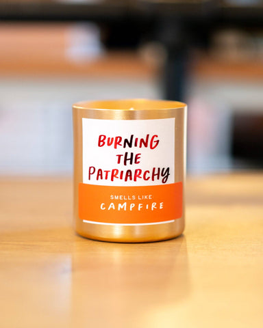 Burning the Patriarchy Candle