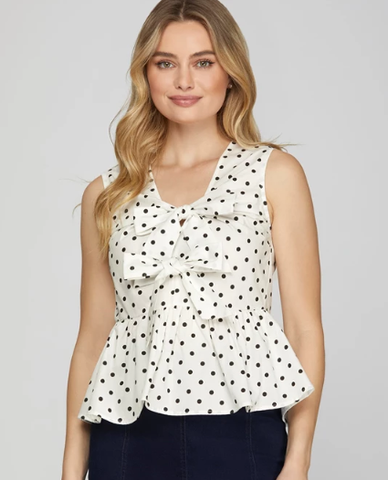 Polka Dot Top