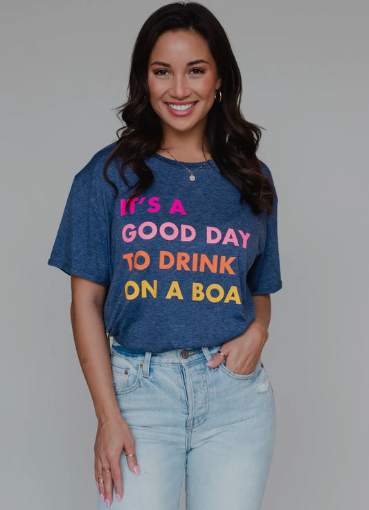Drink on a Boat Tee
