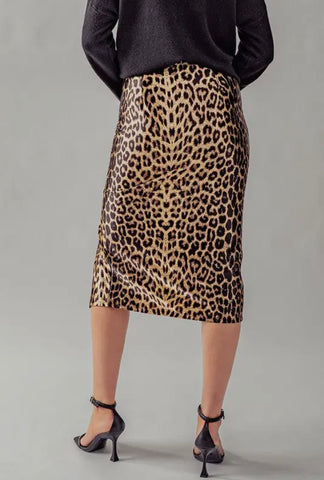 Leopard Skirt