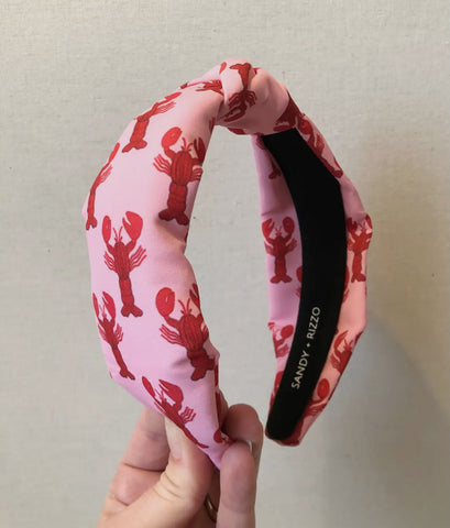 Pink Crawfish Headband