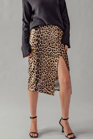 Leopard Skirt