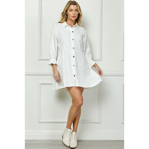 Rhinestone Denim Dress