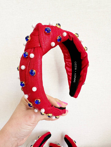 Patriotic Jewel Headband