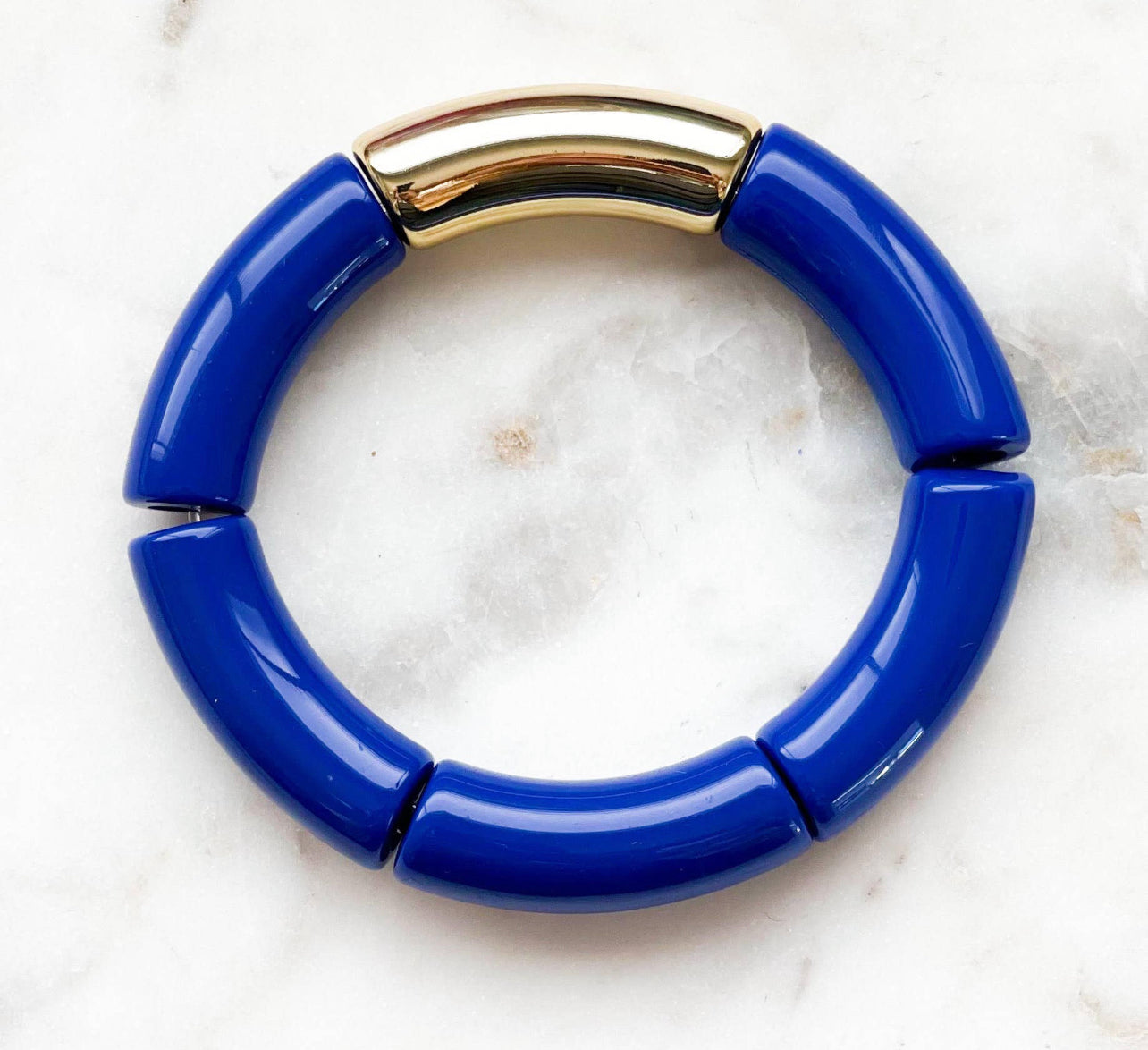 Acrylic Bangle “royal blue”