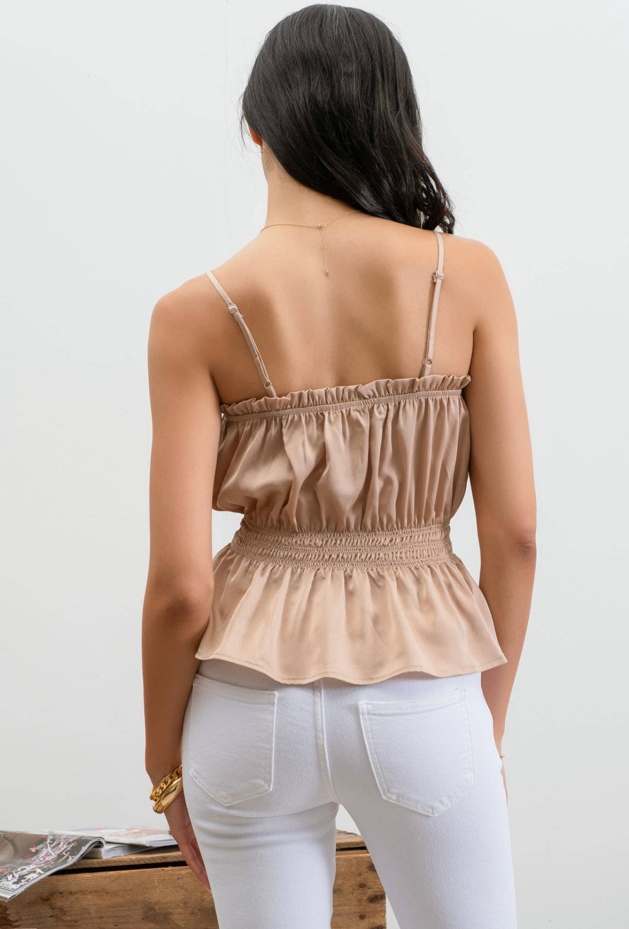 Smocked Waist Top